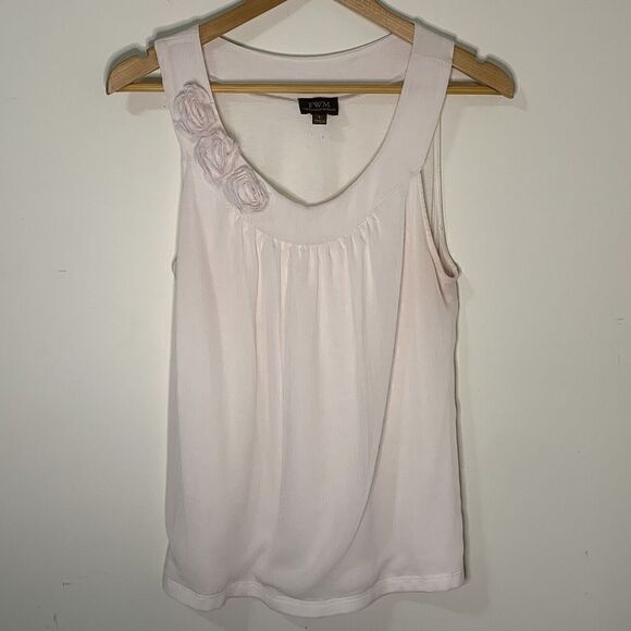 Fenn Wright Manson Light Pink Sleeveless Tank Top Blouse Shirt Large - Picture 1 of 3